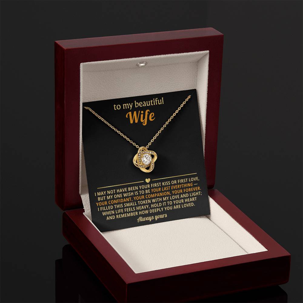 To my beautiful Wife, I filled this small token with my love and light
