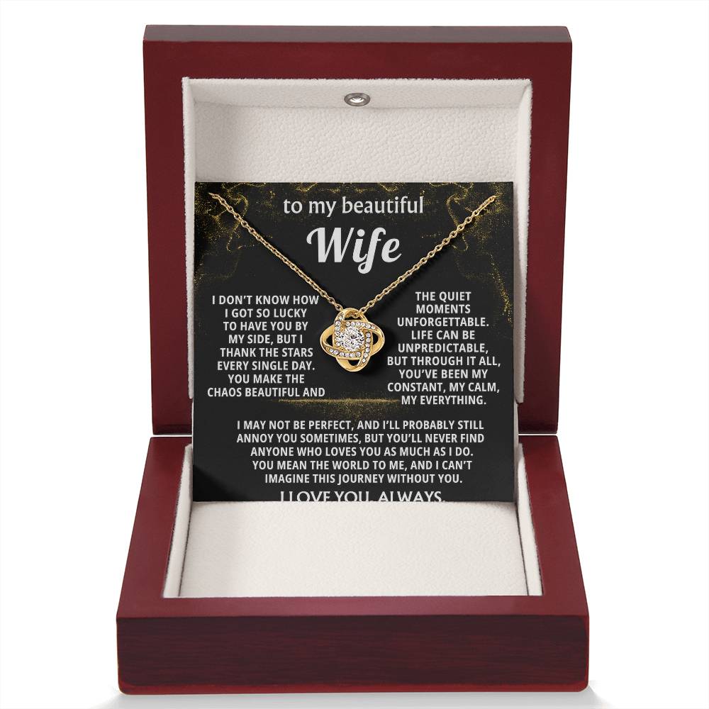 To My Wife, You make my life beautiful.