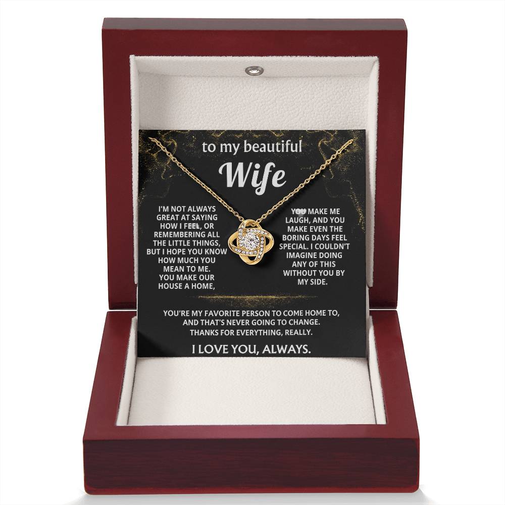 To My Wife, You make our life special every day.