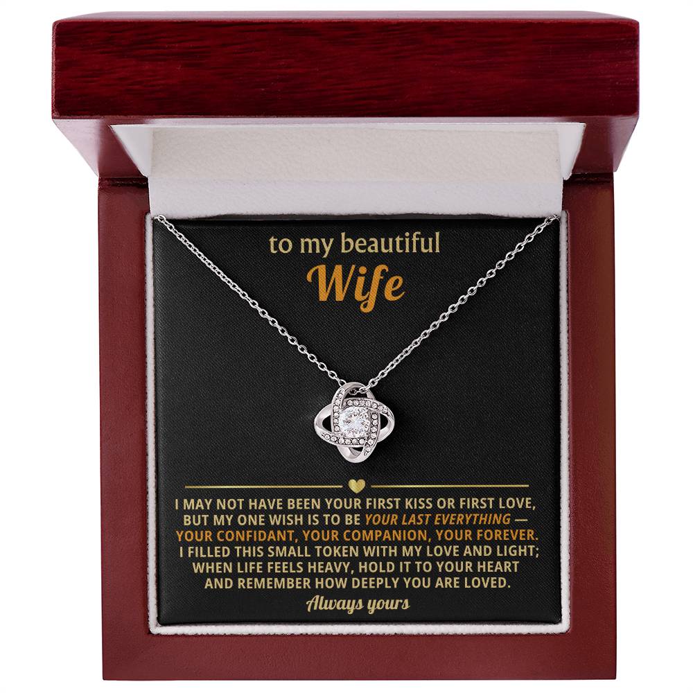 To my beautiful Wife, I filled this small token with my love and light