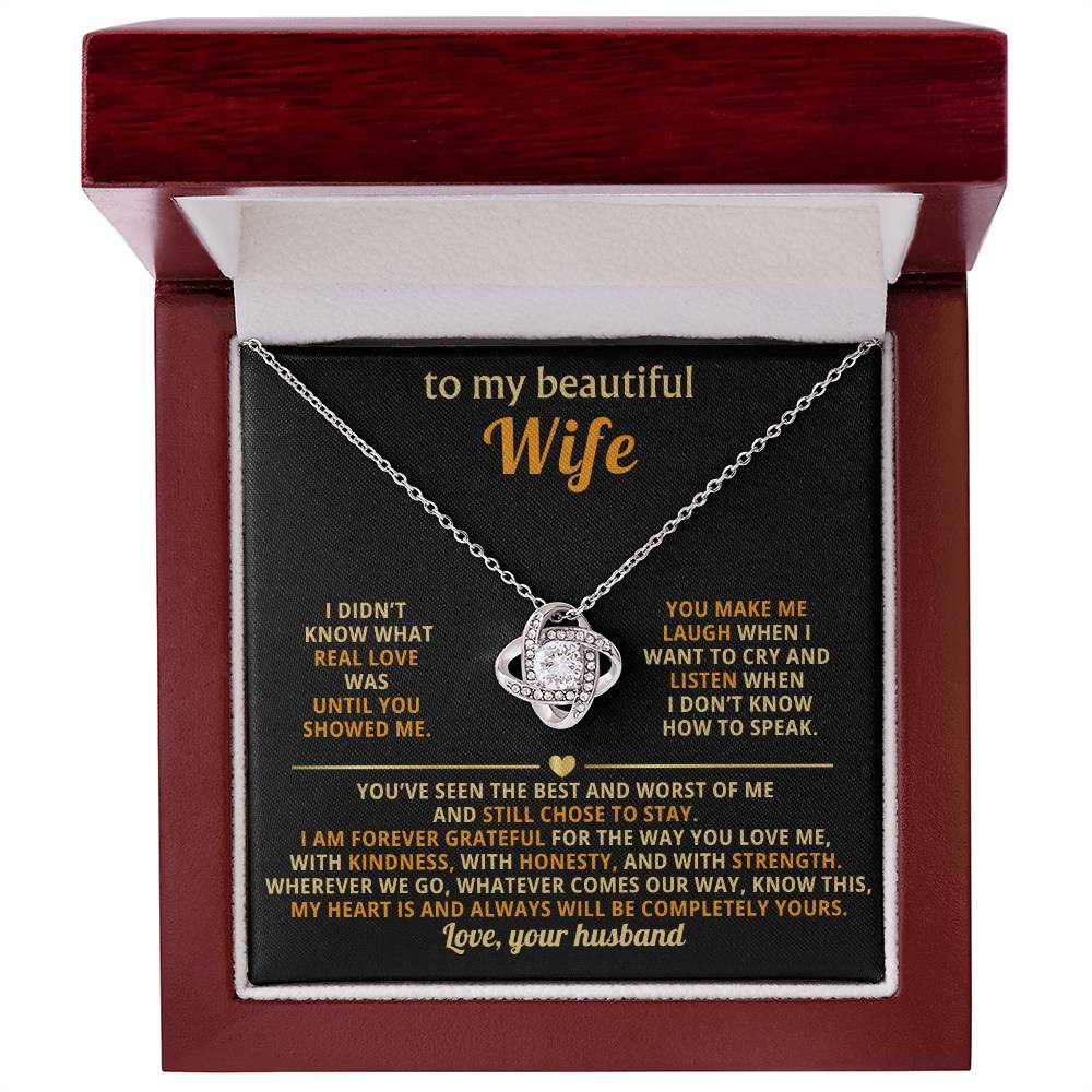 To my beautiful Wife, My heart is and always will be completely yours