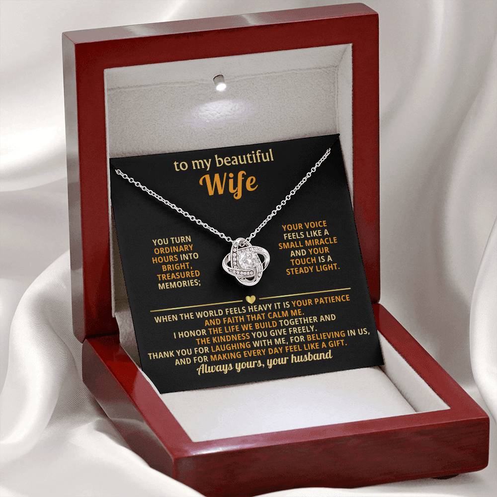 To my beautiful Wife, You turn ordinary hours into bright, treasured memories