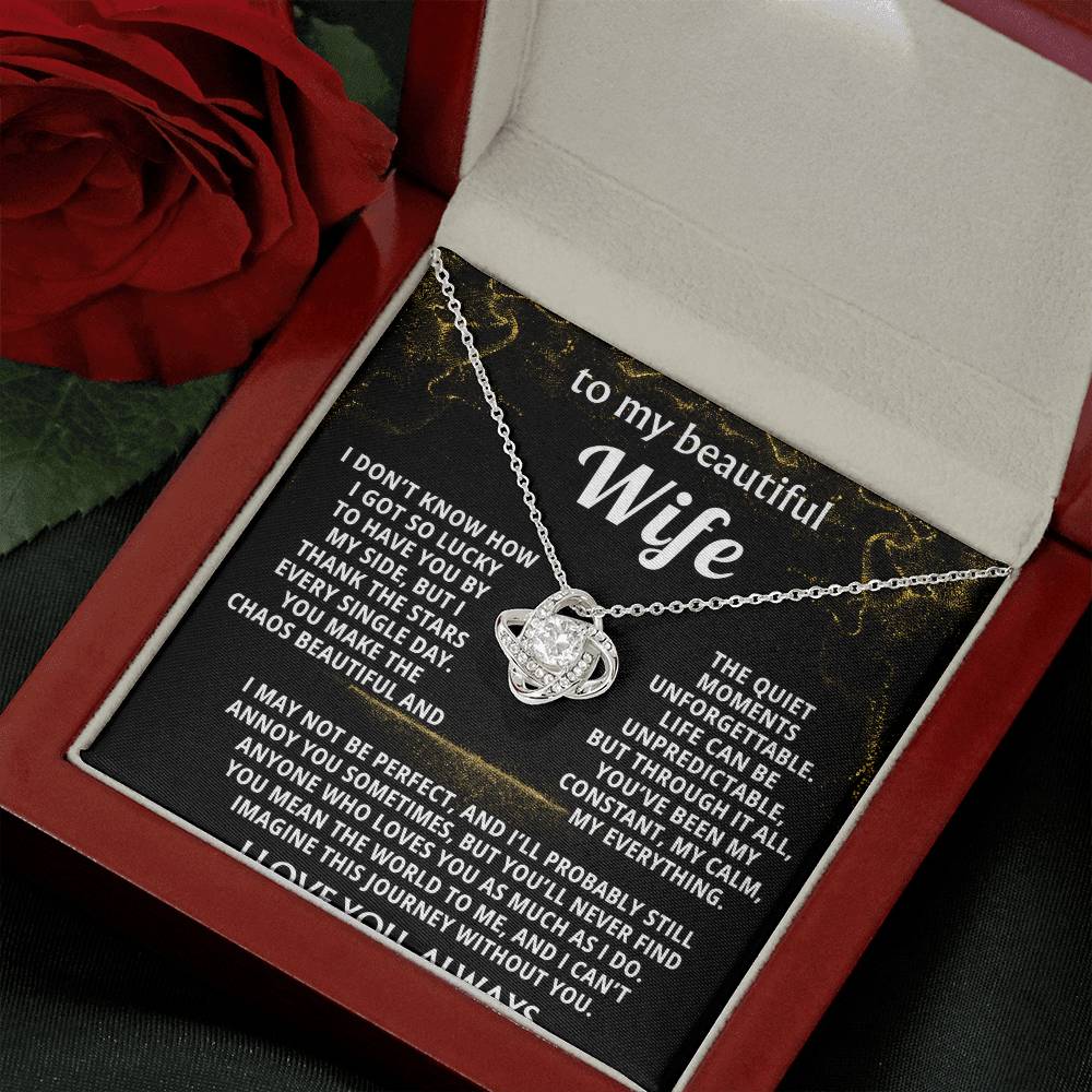 To My Wife, You make my life beautiful.