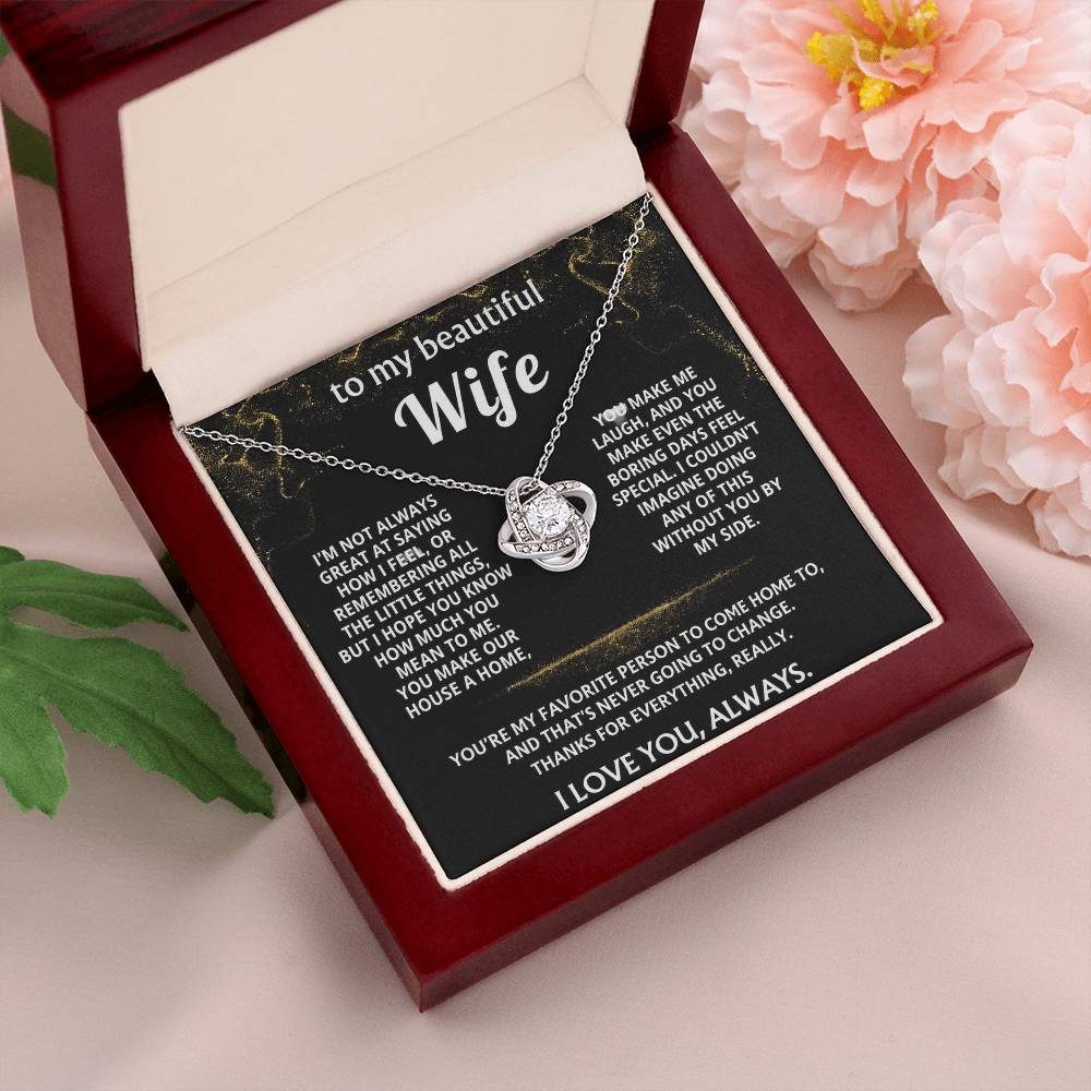 To My Wife, You make our life special every day.