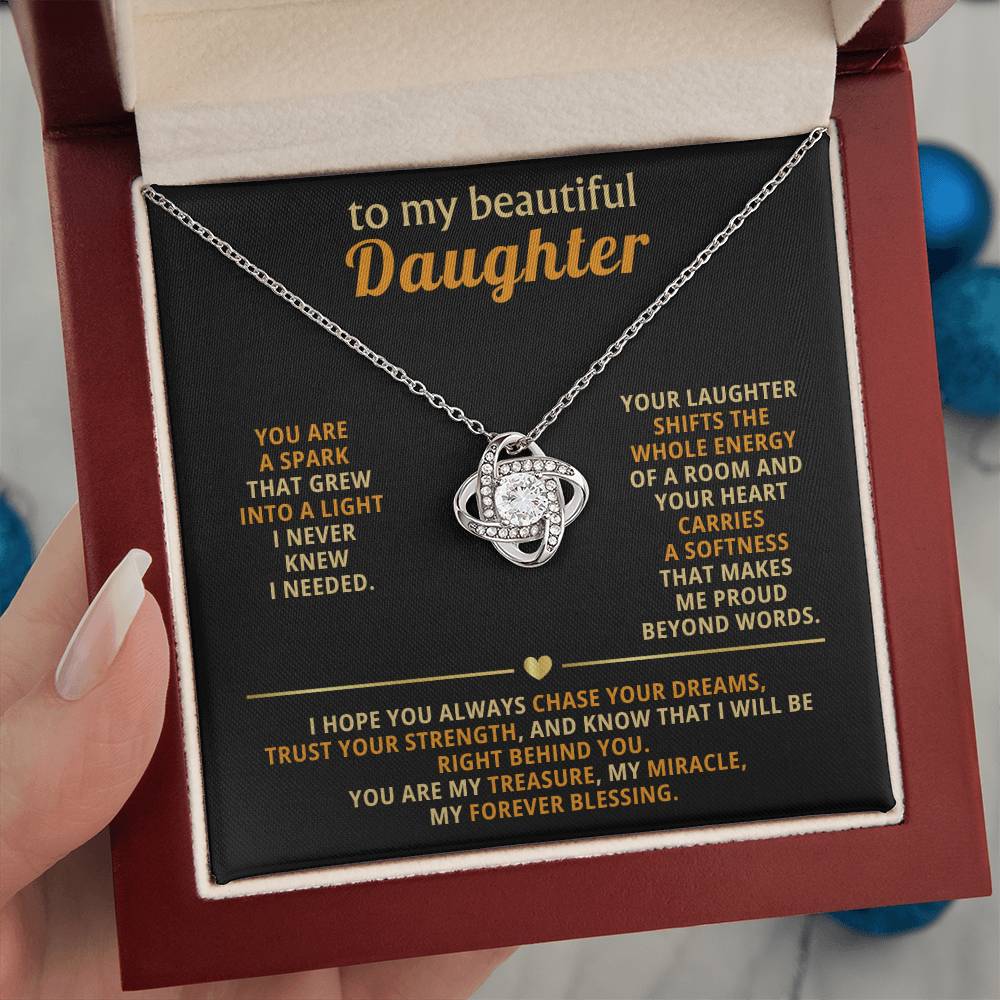 To my beautiful Daughter, Your laughter shifts the whole energy of a room