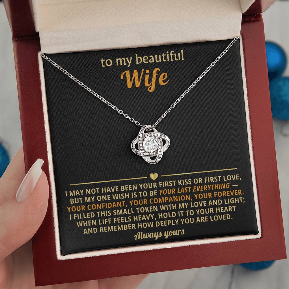 To my beautiful Wife, I filled this small token with my love and light