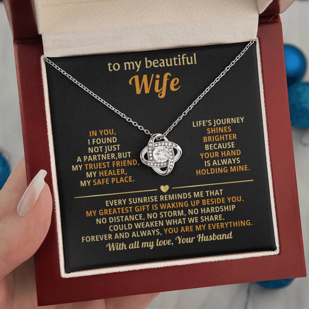 To my beautiful Wife, I found not just a partner, but my truest friend, my healer, my safe place