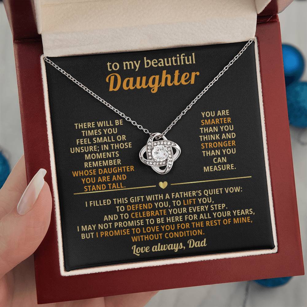To my beautiful Daughter, You are smarter than you think and stronger than you can measure