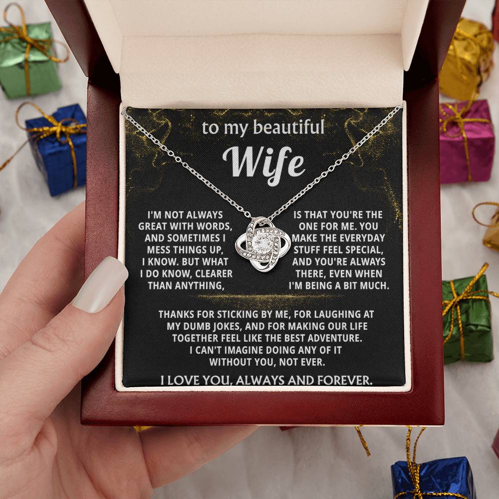 To My Wife, You make everyday feel like an adventure.