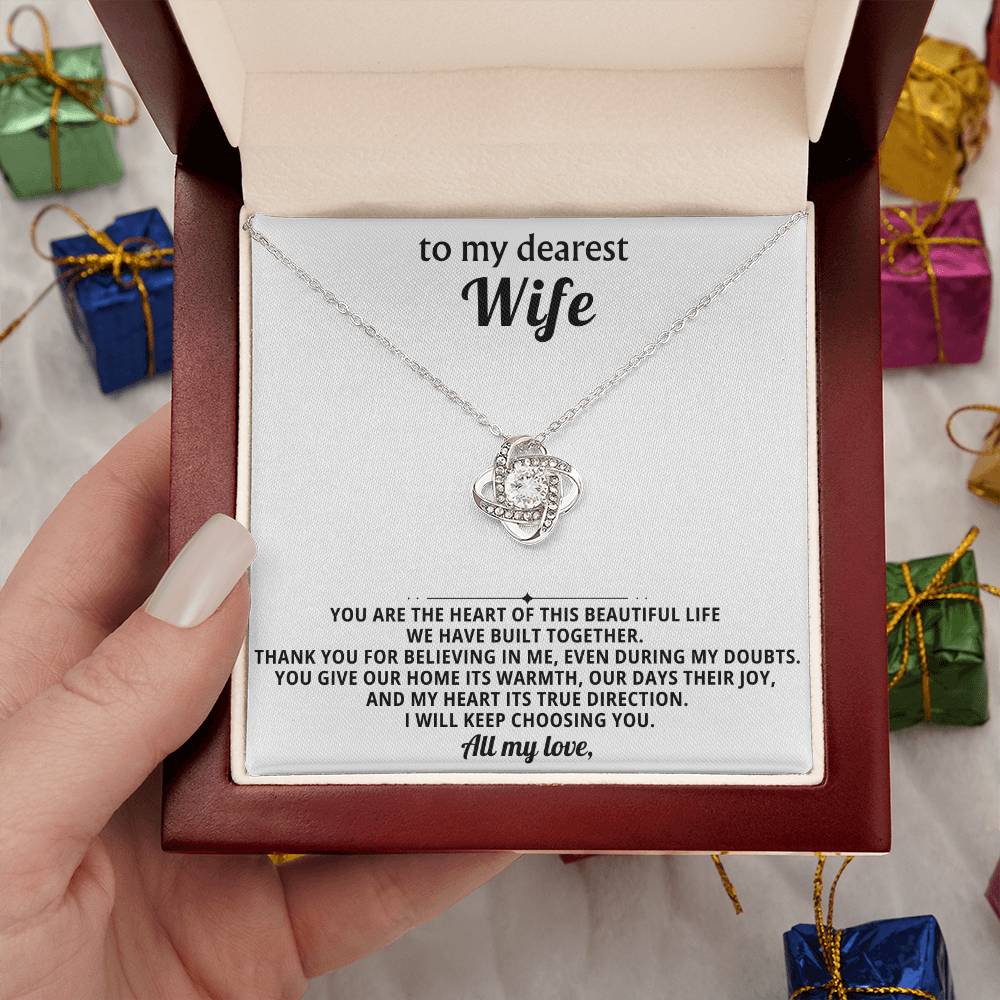 To my dearest wife, You are the heart of this beautiful life we have built together