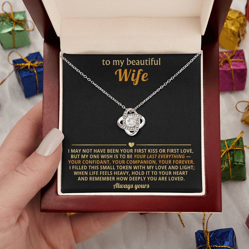 To my beautiful Wife, I filled this small token with my love and light