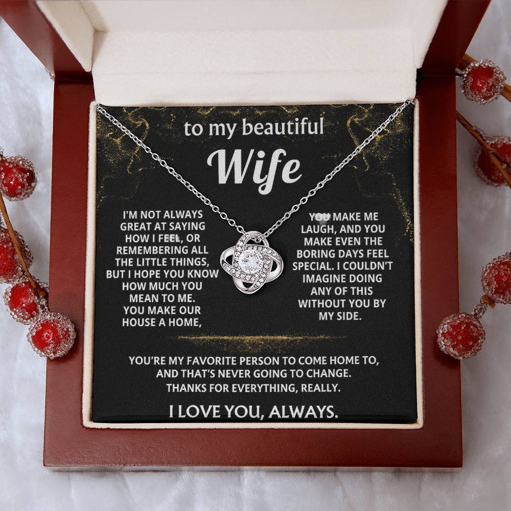 To My Wife, You make our life special every day.