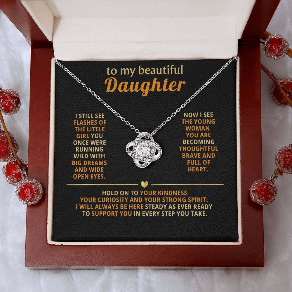 To my beautiful Daughter,I will always be here steady as ever ready to support you