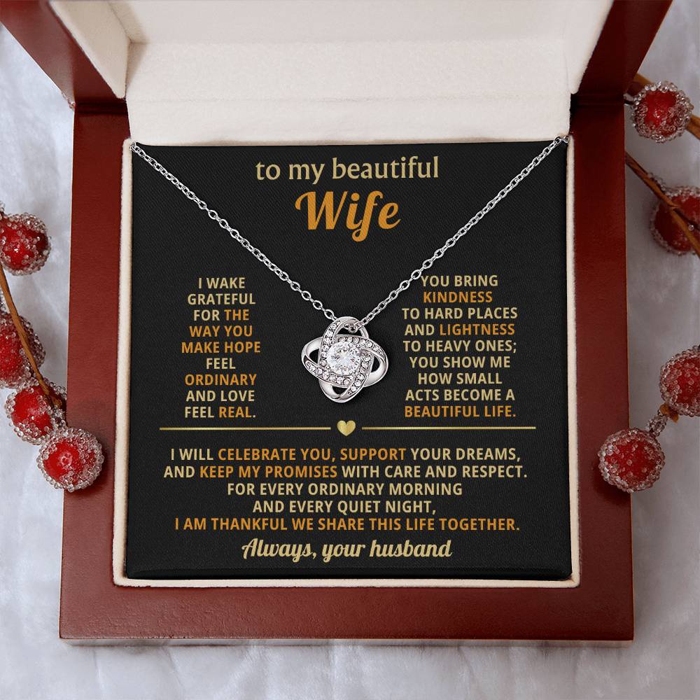 To my beautiful Wife, I wake grateful for the way you make hope feel ordinary and love feel real