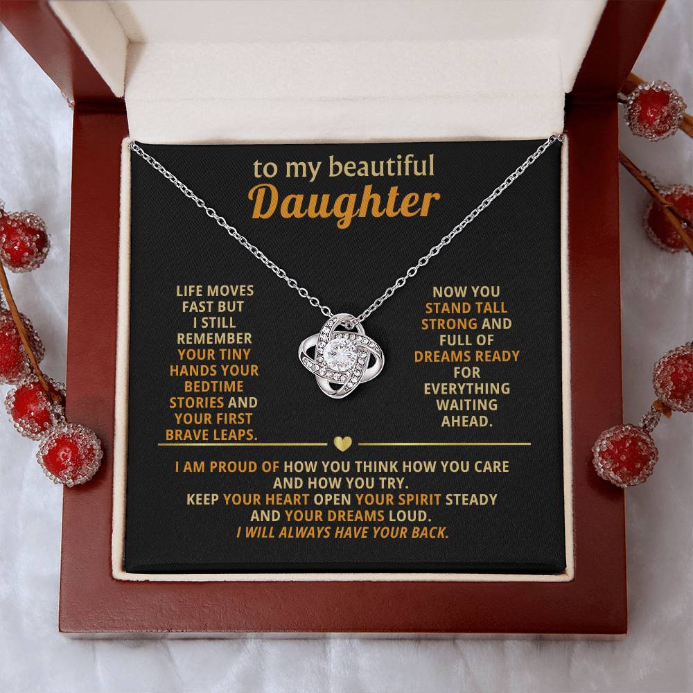 To my beautiful Daughter, Life moves fast but I still remember your tiny hands
