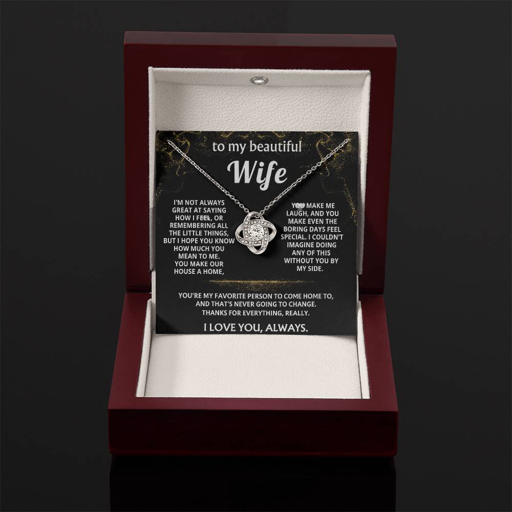 To My Wife, You make our life special every day.