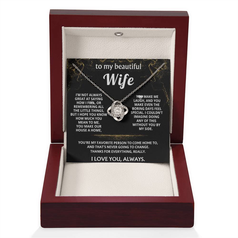 To My Wife, You make our life special every day.