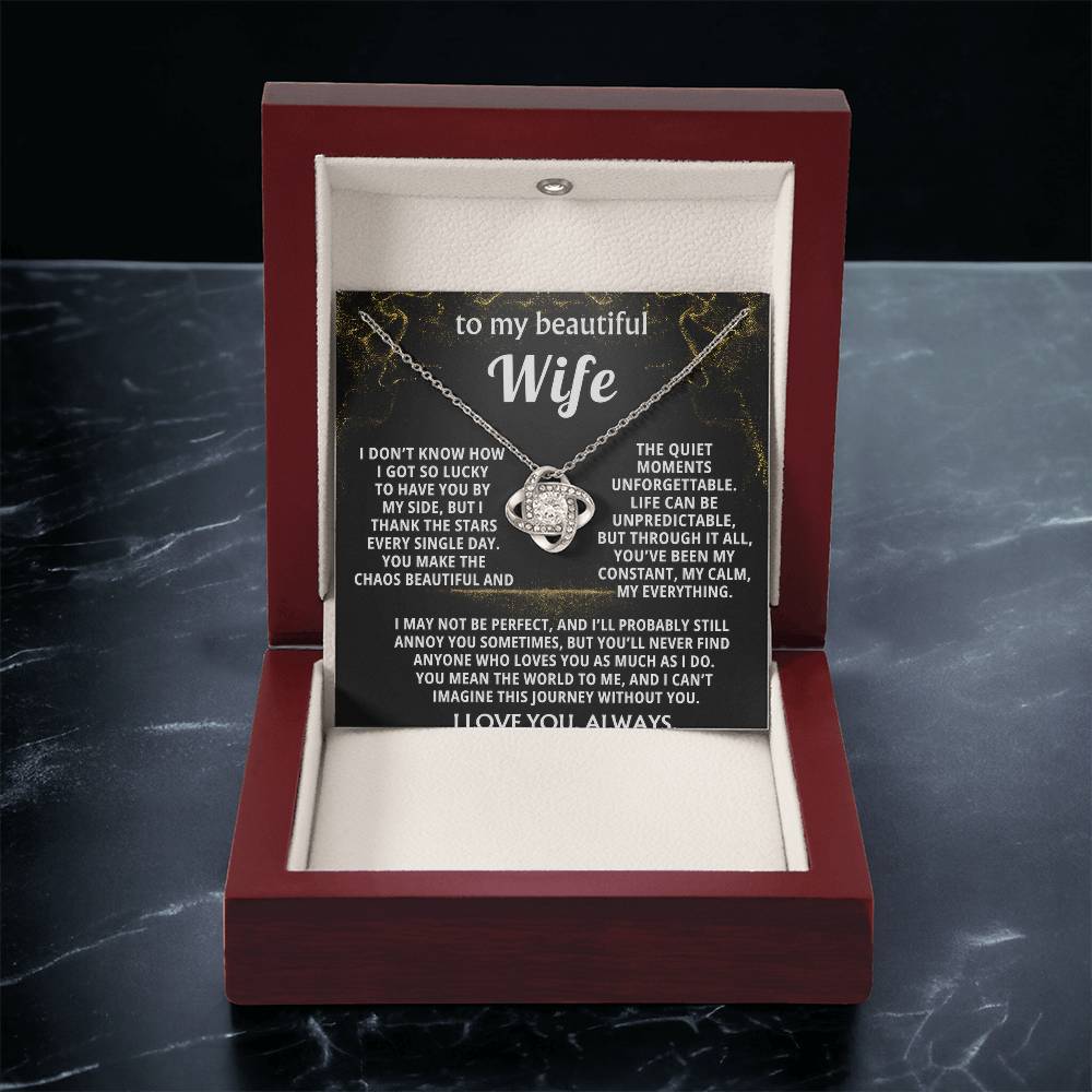 To My Wife, You make my life beautiful.