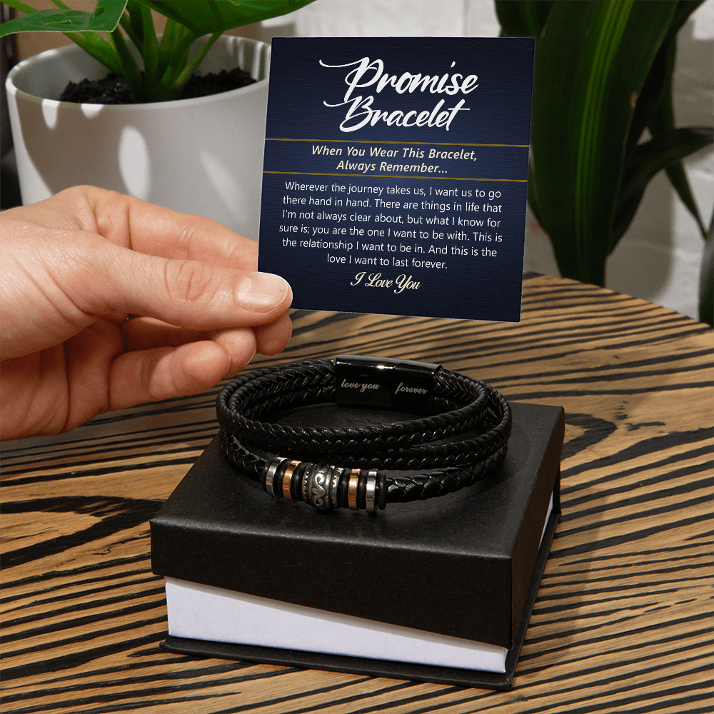 Promise Bracelet Things In Life Love You Forever
