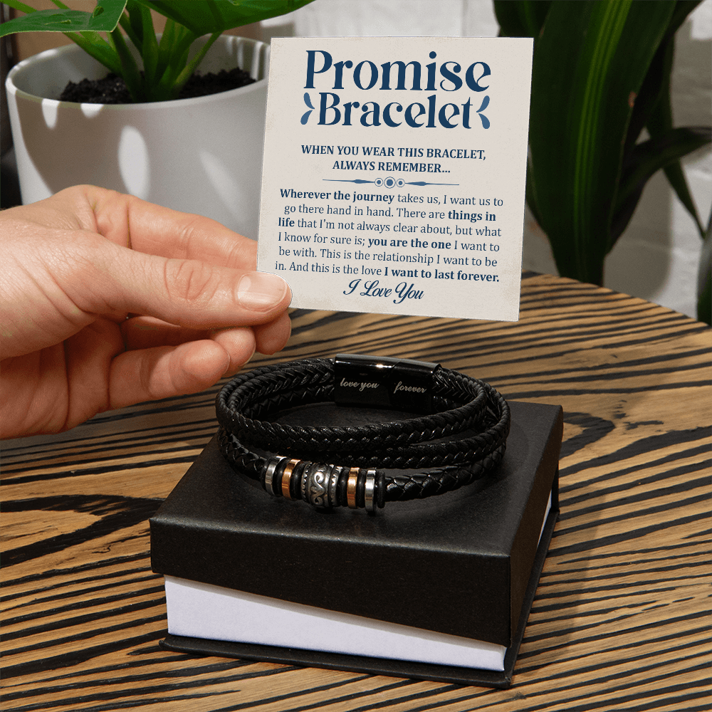 Love You Forever Promise Bracelet You Are The One