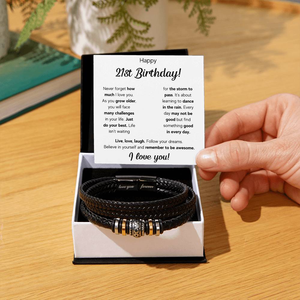 21ST BIRTHDAY STORM BRACELET
