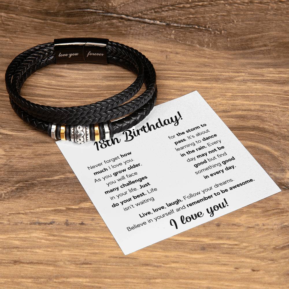 18TH BIRTHDAY STORM BRACELET