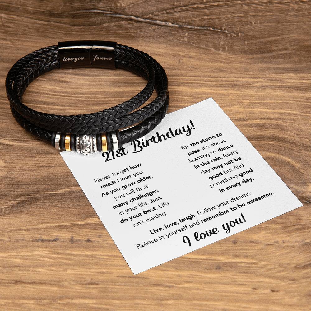 21ST BIRTHDAY STORM BRACELET