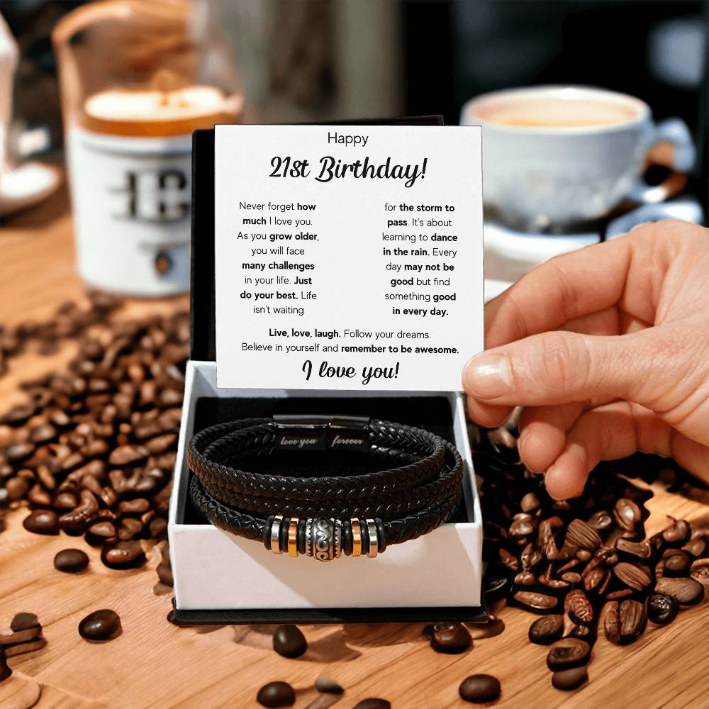 21ST BIRTHDAY STORM BRACELET