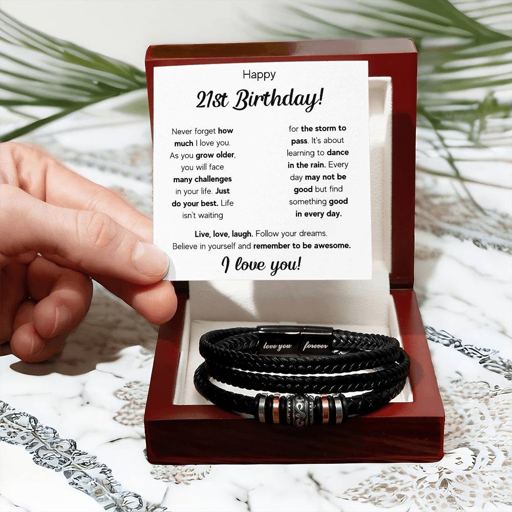 21ST BIRTHDAY STORM BRACELET