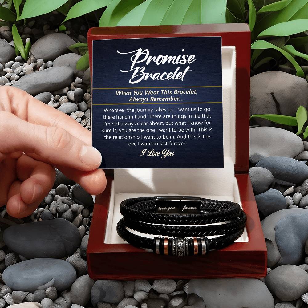 Promise Bracelet Things In Life Love You Forever