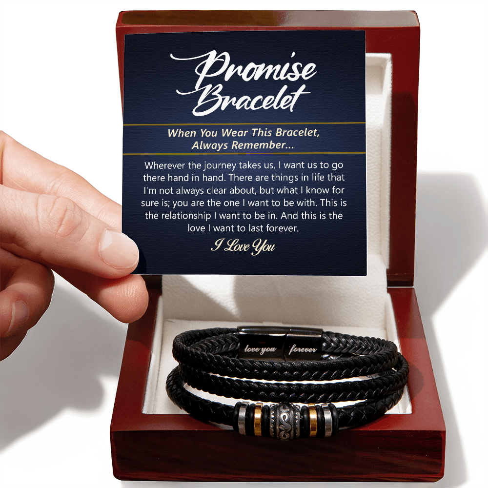 Promise Bracelet Things In Life Love You Forever