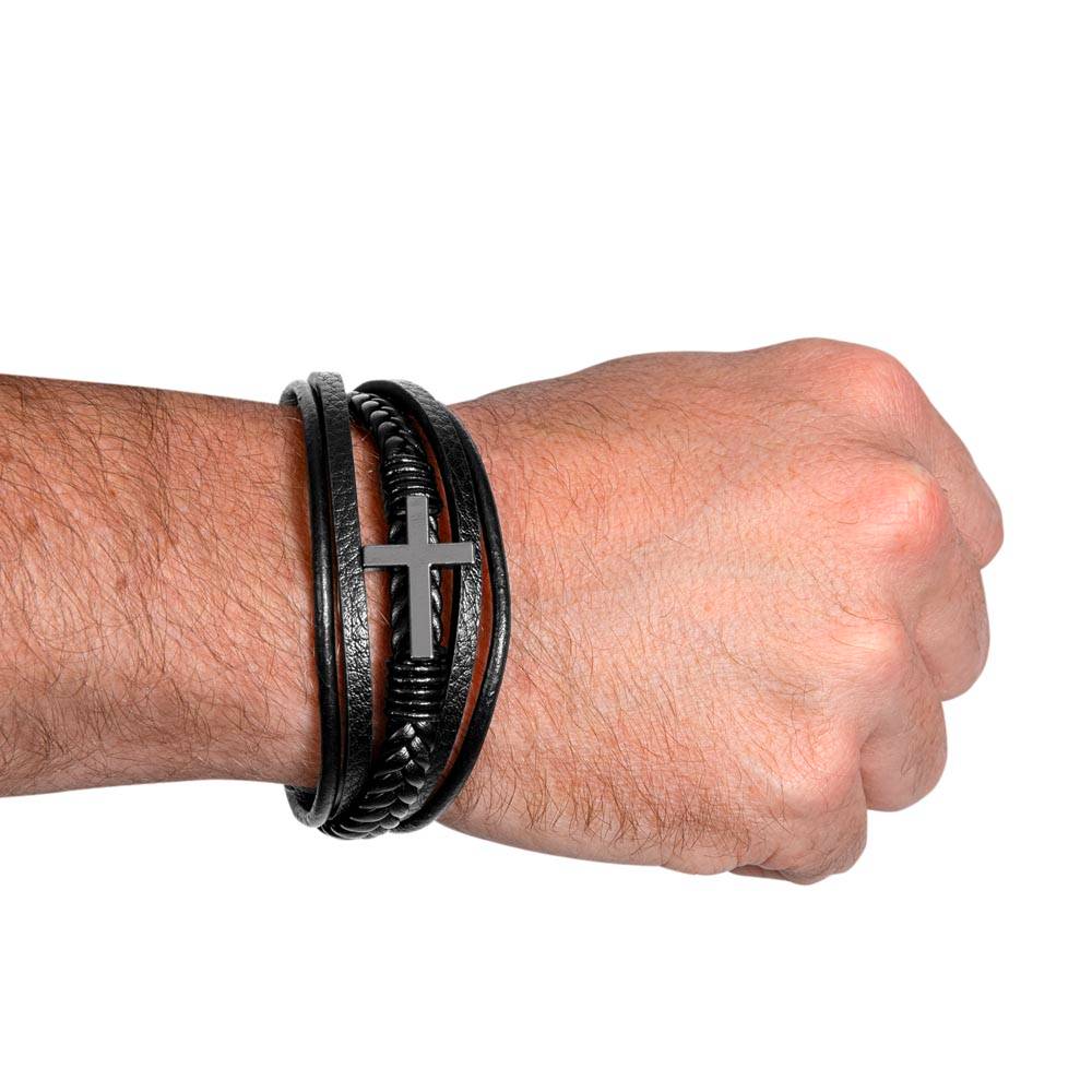 TO MY BOY GRADUATION MEMORIES CROSS BRACELET