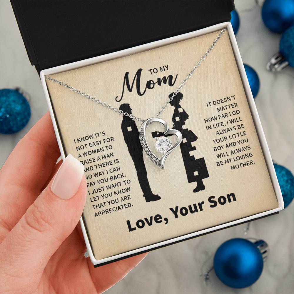 TO MY MOM MY LOVING MOTHER FOREVER LOVE