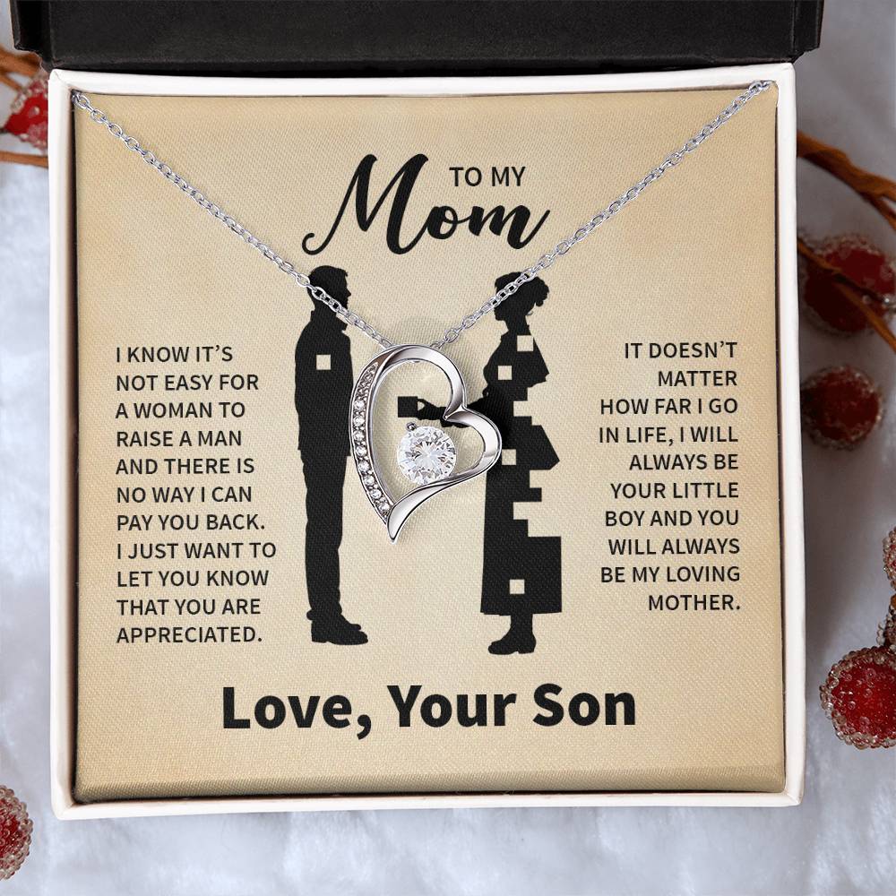 TO MY MOM MY LOVING MOTHER FOREVER LOVE