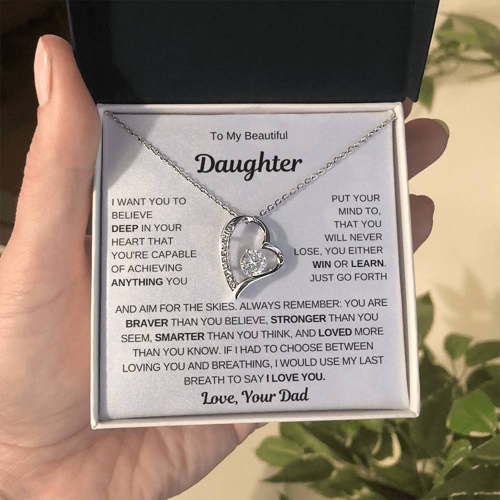 To My Beautiful Daughter, Just Go Forth Aim For The Skies