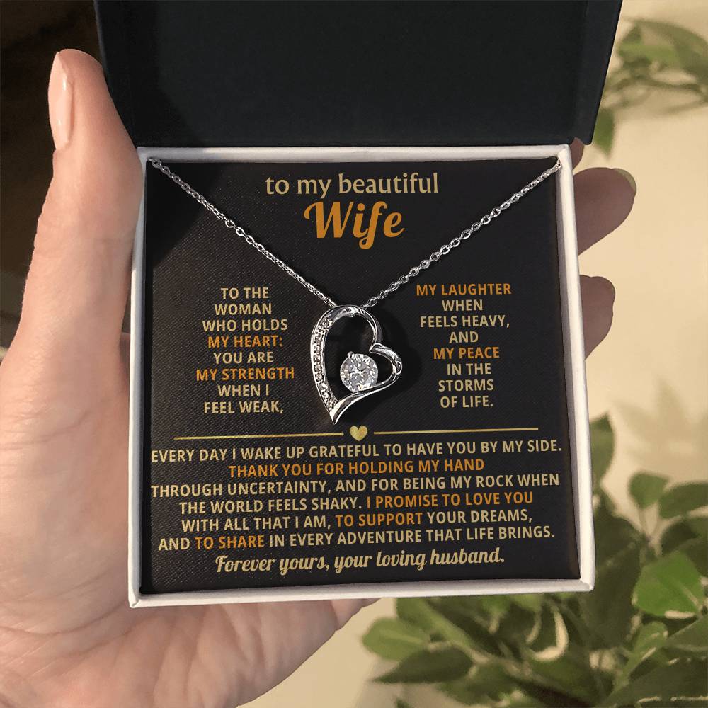 To my beautiful Wife, I promise to love you with all that I am