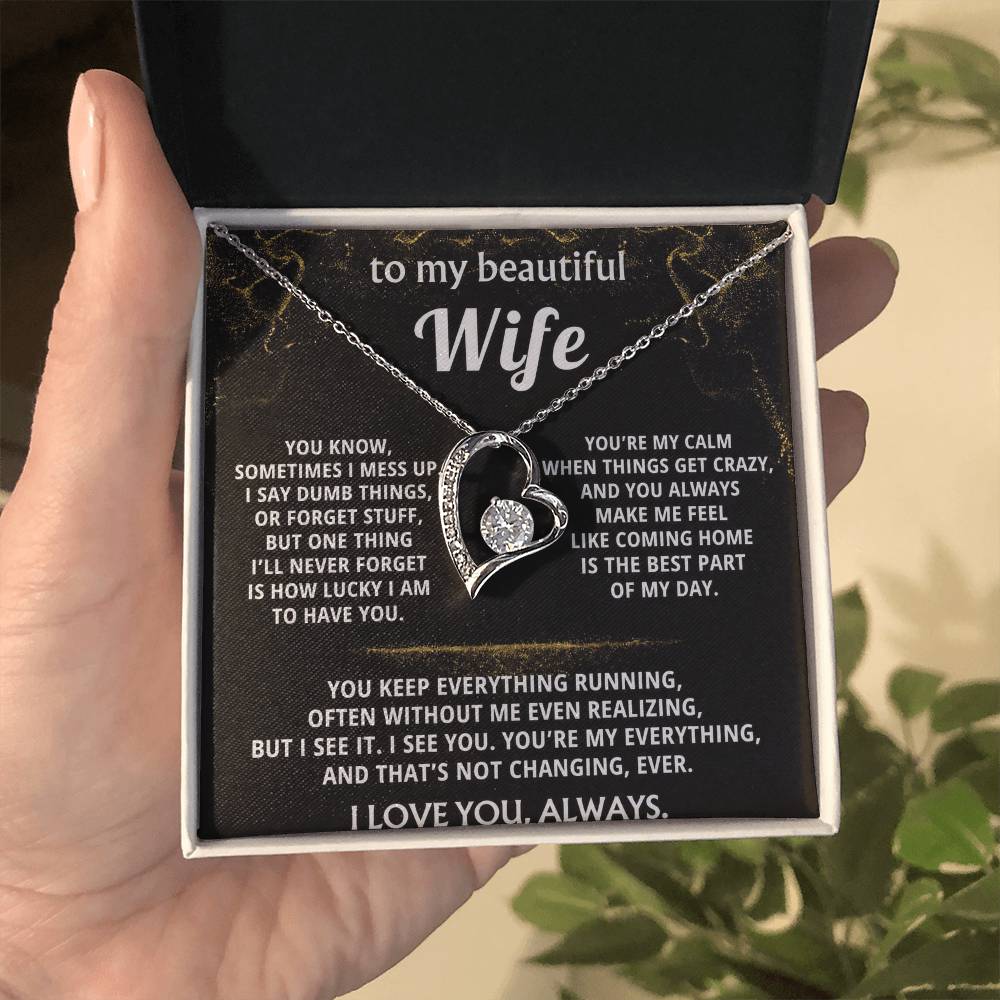 To My Wife, You make coming home the best part.