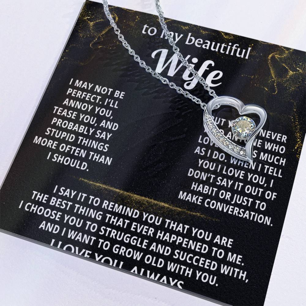To My Wife, I love you more than anyone.