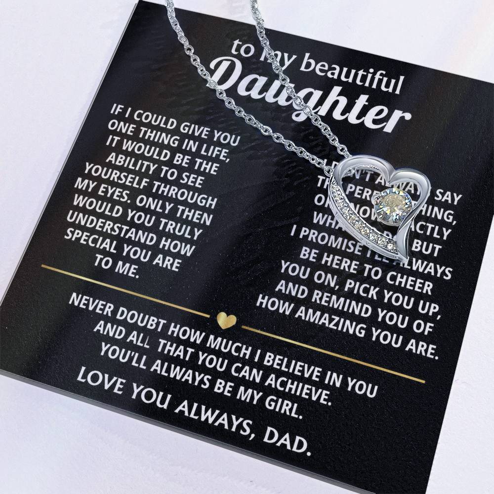 To My Beautiful Daughter, I wish you saw how special you are.