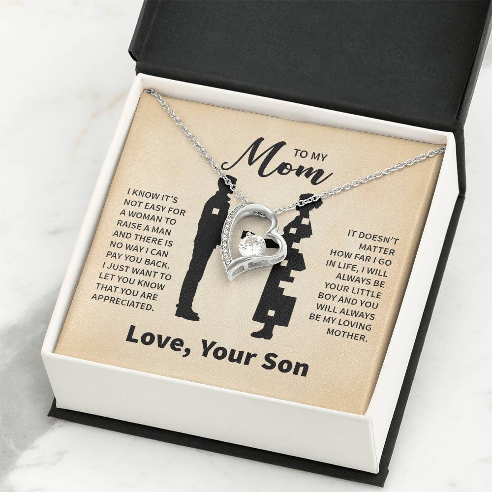 TO MY MOM MY LOVING MOTHER FOREVER LOVE