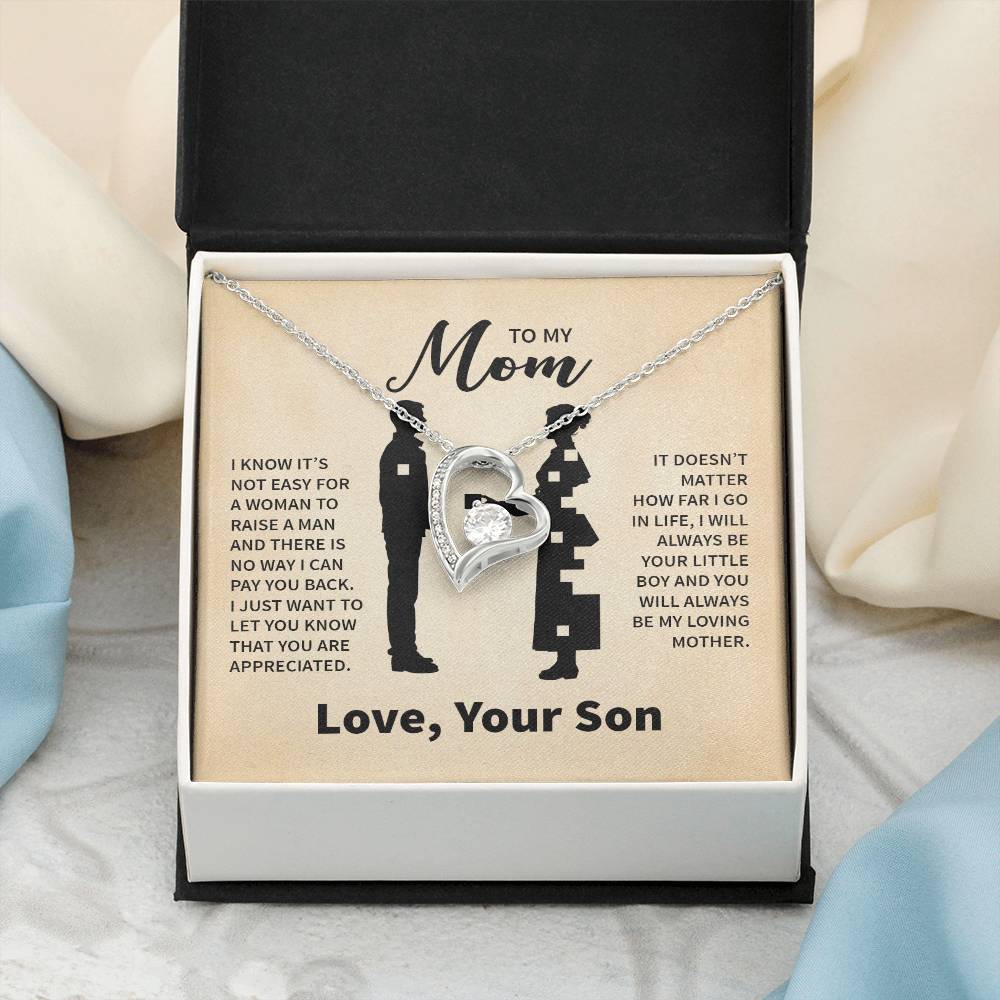TO MY MOM MY LOVING MOTHER FOREVER LOVE