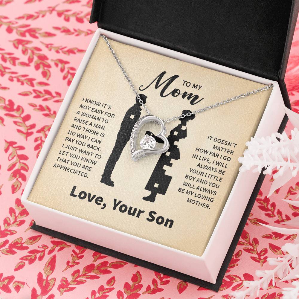 TO MY MOM MY LOVING MOTHER FOREVER LOVE