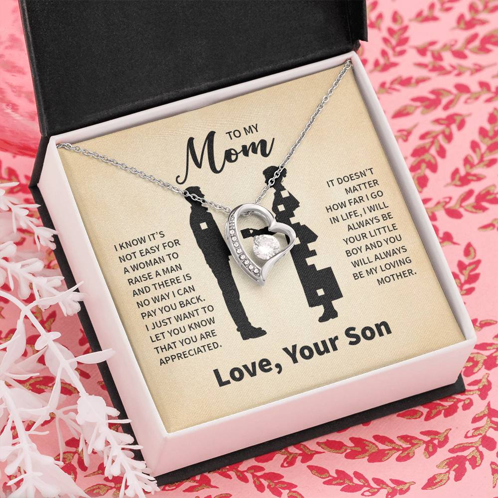 TO MY MOM MY LOVING MOTHER FOREVER LOVE