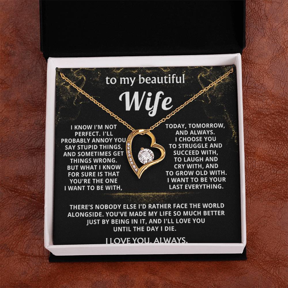 To My Wife, You make my life so much better.