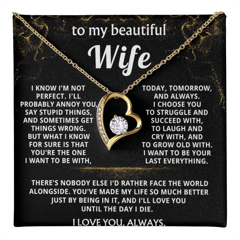 To My Wife, You make my life so much better.