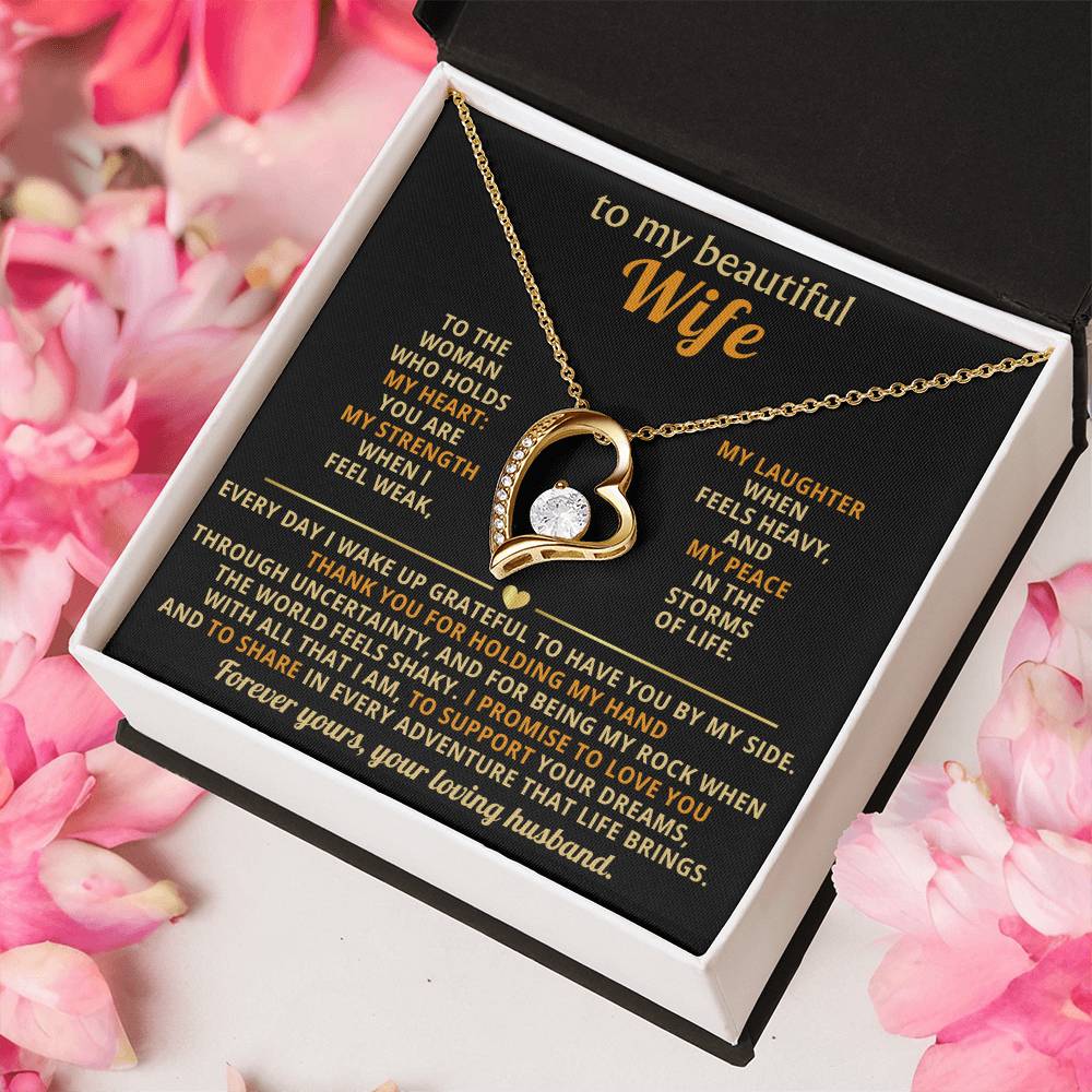 To my beautiful Wife, I promise to love you with all that I am