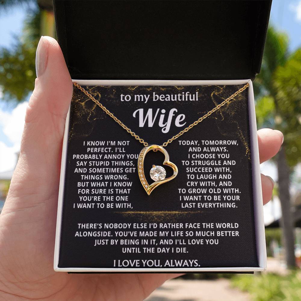 To My Wife, You make my life so much better.