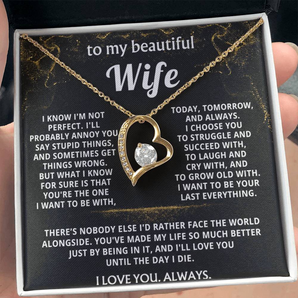 To My Wife, You make my life so much better.