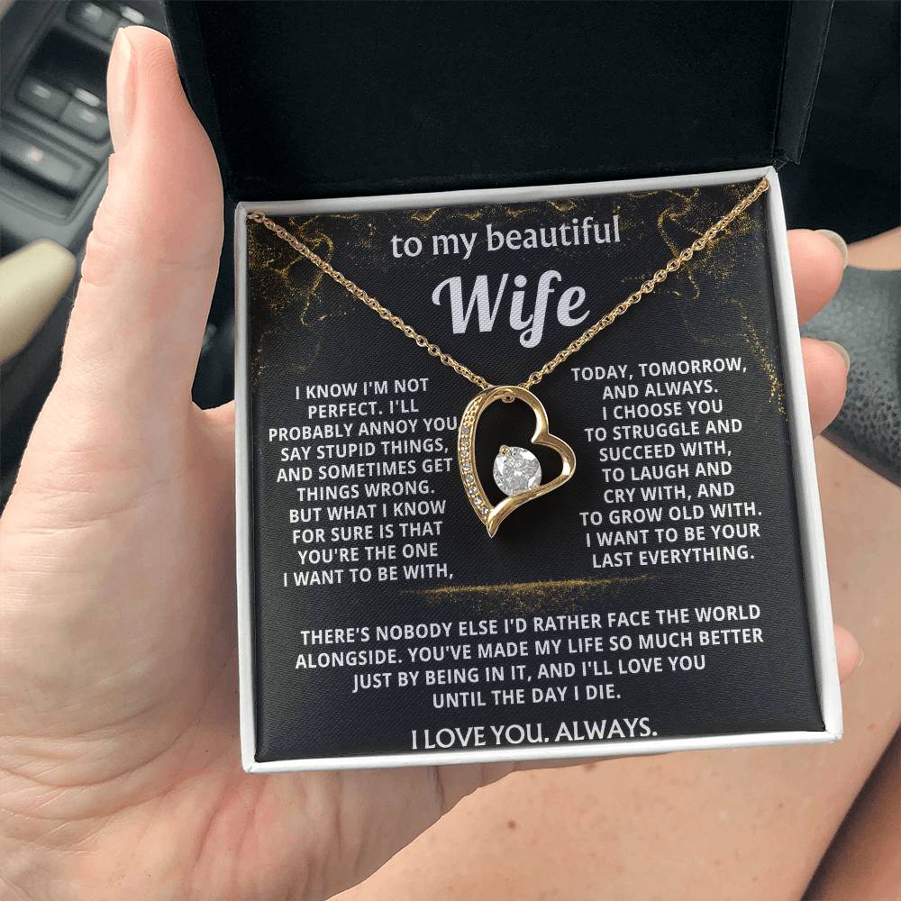 To My Wife, You make my life so much better.