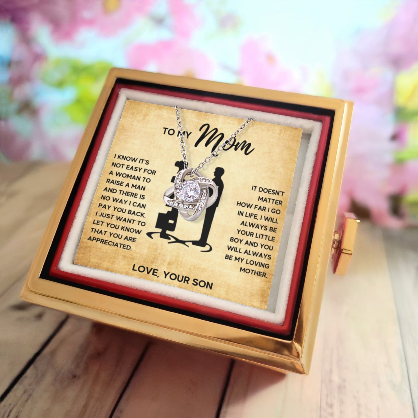 To My Mom For All - Little Boy - Rose Box